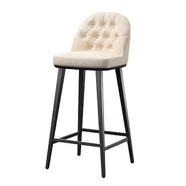 Modern Michigan Bar Chair 3D model image 1 