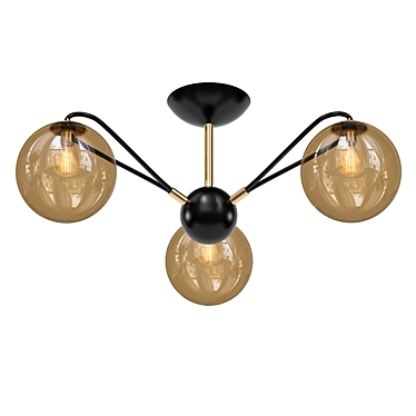 Sirius S2063/3H Loft Ceiling Chandelier 3D model image 1 