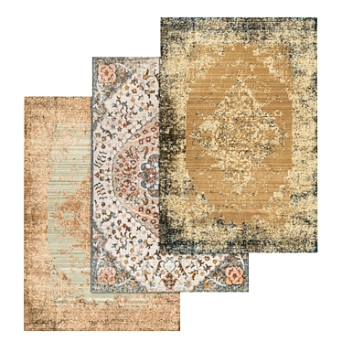 Luxury Carpet Set: High-Quality Textures for Stunning Renders 3D model image 1 