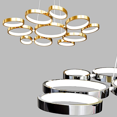 Sovireno LED Pendant Light 3D model image 1 