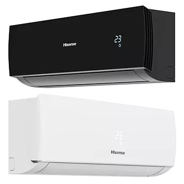 High-Performance Hisense Air Conditioners 3D model image 1 