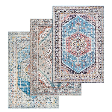 Versatile High-Quality Carpet Set 3D model image 1 