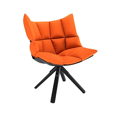 Versatile Modern Husk Chair 3D model image 1 