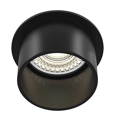 Sleek Recessed Lighting: Maytoni DL050-01B 3D model image 1 