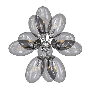 Elegant LED Pendant Light 3D model image 1 