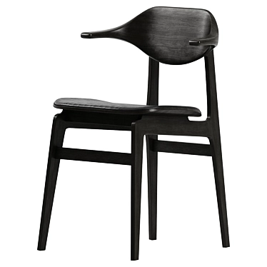 Norr11 Buffalo: Compact Stylish Chair 3D model image 1 