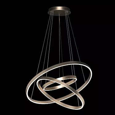 Modern Rim Pendant Lamp 3D model image 1 