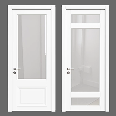 Stylish Door 36 for Interior Spaces 3D model image 1 