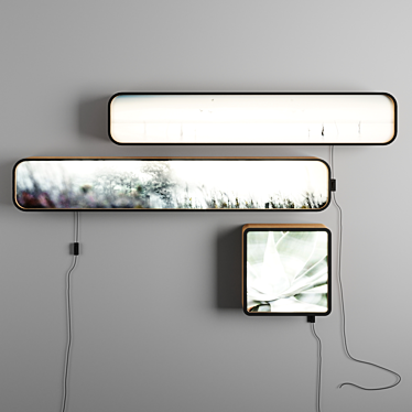 Custom Wall Light Decor. Various Sizes. Perfect for Any Room. 3D model image 1 