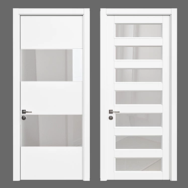 Modern Interior Door 37 3D model image 1 