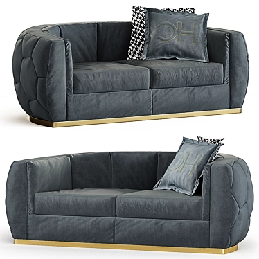Contemporary Carpanese Sofa 3D model image 1 