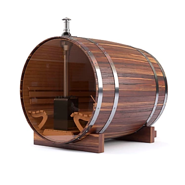 outdoor barrel bath