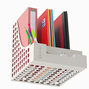 Sleek Document Organizer: Polys: 116k 3D model image 1 