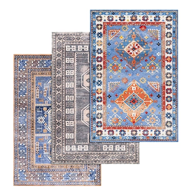 Title: Versatile Carpet Set 3D model image 1 