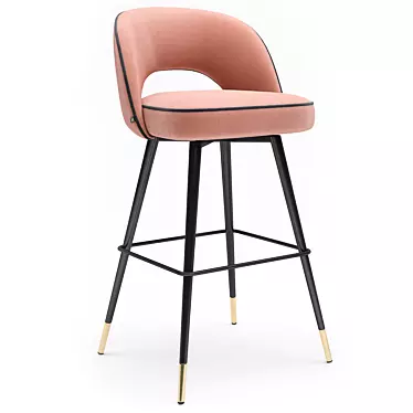 Elegance meets functionality: Eichholtz Cliff Bar Stool 3D model image 1 