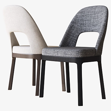 Ergonomic Judit Chair: Flexform 3D model image 1 