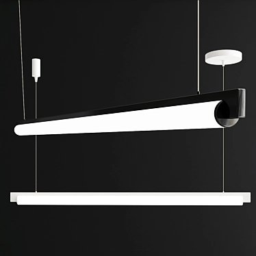 Illuminating Elegance: Keel Pendant Light 3D model image 1 