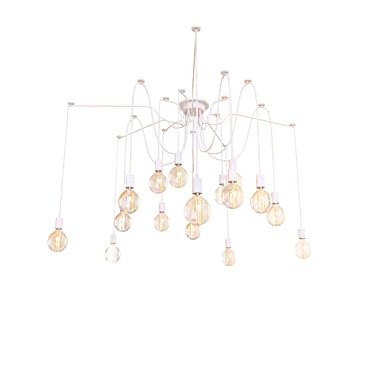 Loft IT Pendant Light - Adjustable Metal Base 3D model image 1 