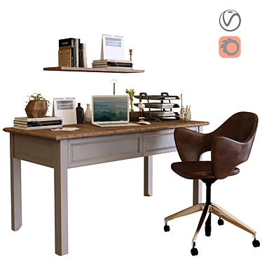 Versatile Workstation Set 3D model image 1 