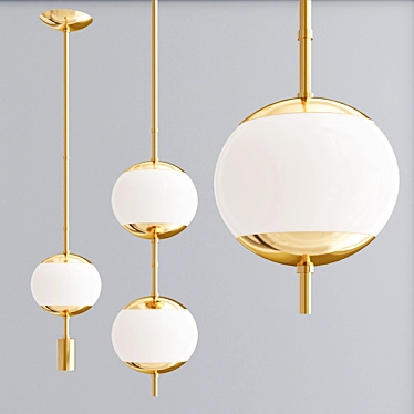 Elegant Monroe Collection Lighting 3D model image 1 