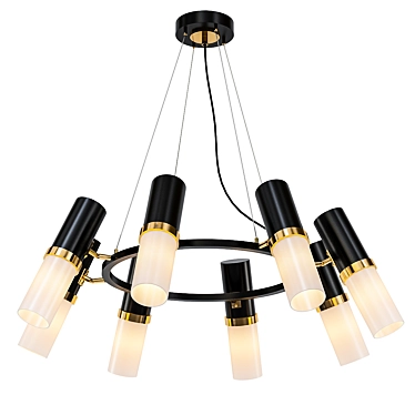 Elegant Stilfort Pendant Chandelier 3D model image 1 