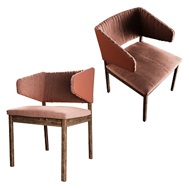 Sophisticated Comfort: Cizeta Juno Chair 3D model image 1 