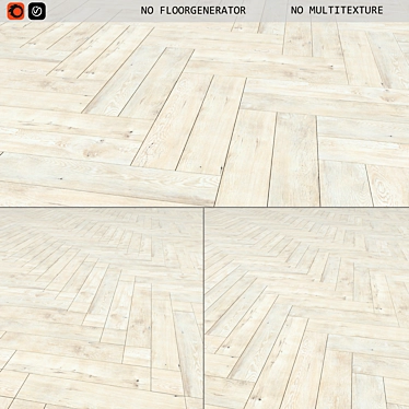 Versatile Laminate Flooring Tiles 3D model image 1 