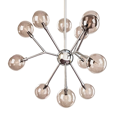 Galactic Glow Chandelier 3D model image 1 