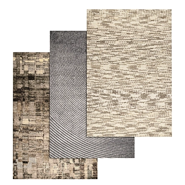 Luxury Carpet Set: High-Quality Textures & Multiple Variations 3D model image 1 