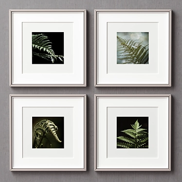 Versatile Picture Frames Set 3D model image 1 