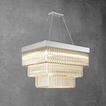 Elegant Lustra Avonni Chandelier 3D model image 1 