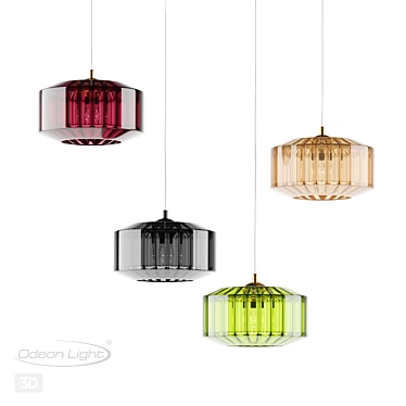 ODEON LIGHT BINGA Pendant Light 3D model image 1 