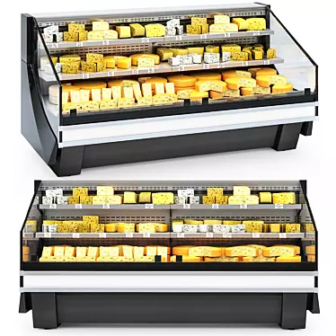 Cascade MC 126: Refrigerated Display Case 3D model image 1 