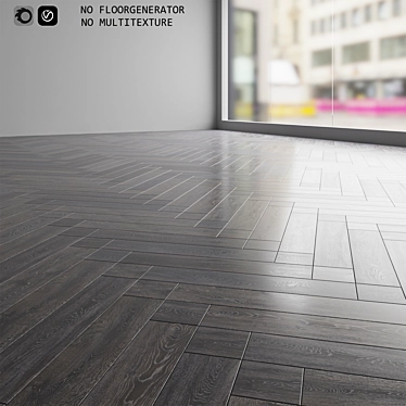 Versatile Laminate Flooring Tiles 3D model image 1 