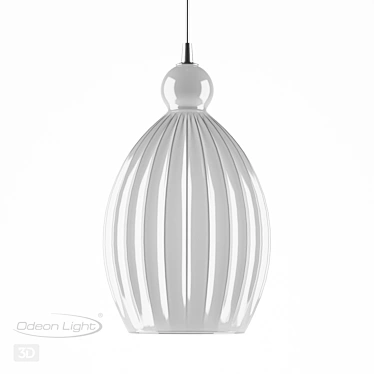 Stylish Odeon Light Pendant 3D model image 1 