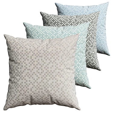 Cozy Collection: Stylish Pillows 3D model image 1 