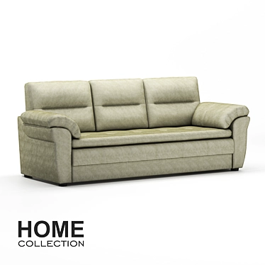 Elevate Your Space with Rimini Velvet Sofa 3D model image 1 