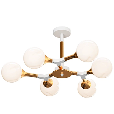 Freya Amy Ceiling Chandelier 3D model image 1 