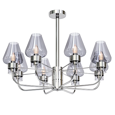 Astounding Astor Chandelier 3D model image 1 