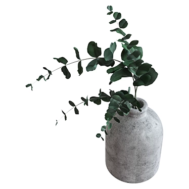  Fresh Eucalyptus Vase Filler 3D model image 1 