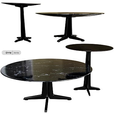 Versatile Modern Coffee Table 3D model image 1 