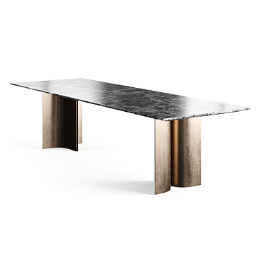 Sleek Gullwing Table: Lema's 2020 Masterpiece 3D model image 1 