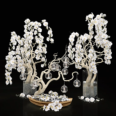 Orchid Bliss: Festive Decor 3D model image 1 