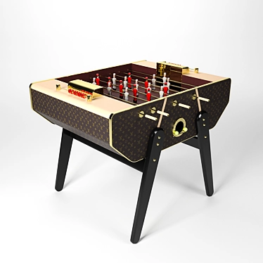 Luxury Louis Vuitton Foosball 3D model image 1 