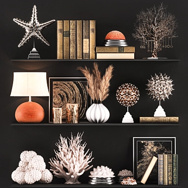 Elegant Decor Set 2015 3D model image 1 