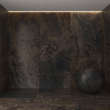 Eramosa Marble: Versatile, Stylish Mosaic 3D model image 1 