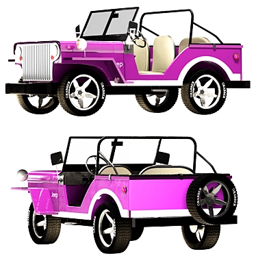 3D Model Willys - Realistic and Detailed 3D model image 1 