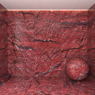 Revolutionary Wave Quartzite: Versatile Tile Layout [3D Archive] 3D model image 1 