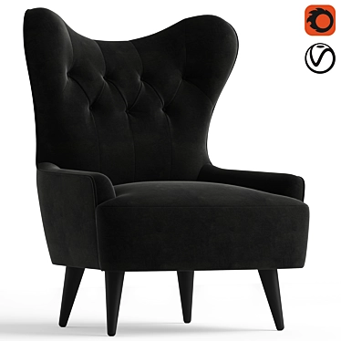 Opera Armchair | MD House | Classic Design 3D model image 1 