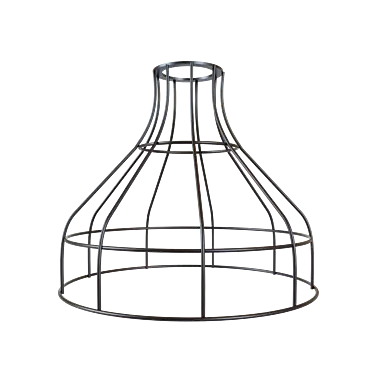 LOFT IT Loft1153 Modern Black Metal Pendant Light 3D model image 1 